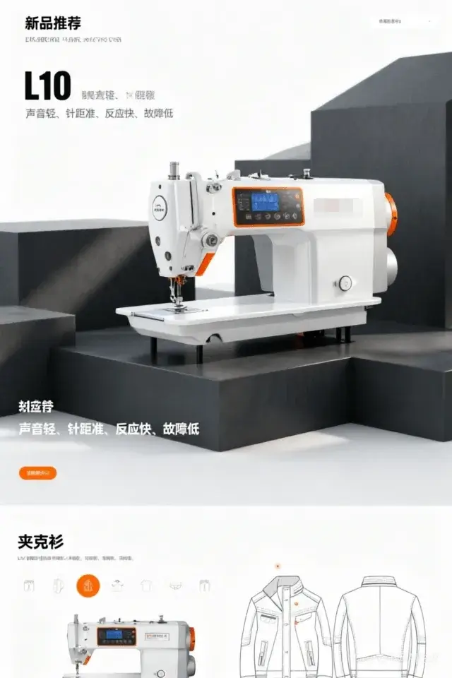 某缝纫机企业官网